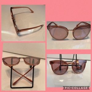 Pink Trendy Sunglasses